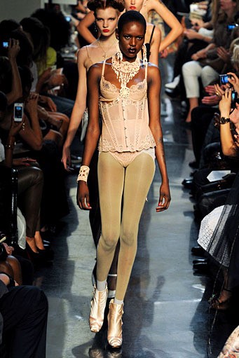 Jean Paul Gaultier, Spring/Summer 2012. Paris Fashion Week 2012. [Photo by Pascal Le Segretain/Getty Images]
