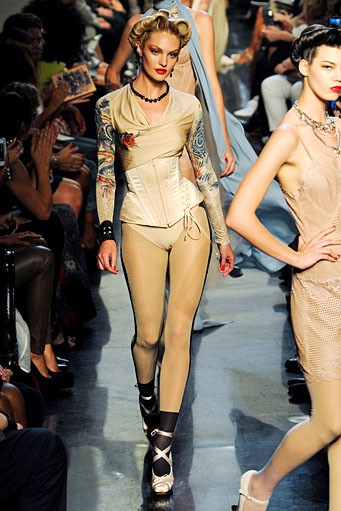 Jean Paul Gaultier, Spring/Summer 2012. Paris Fashion Week 2012. [Photo by Pascal Le Segretain/Getty Images]