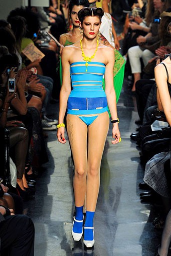 Jean Paul Gaultier, Spring/Summer 2012. Paris Fashion Week 2012. [Photo by Pascal Le Segretain/Getty Images]