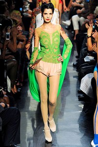 Jean Paul Gaultier, Spring/Summer 2012. Paris Fashion Week 2012. [Photo by Pascal Le Segretain/Getty Images]
