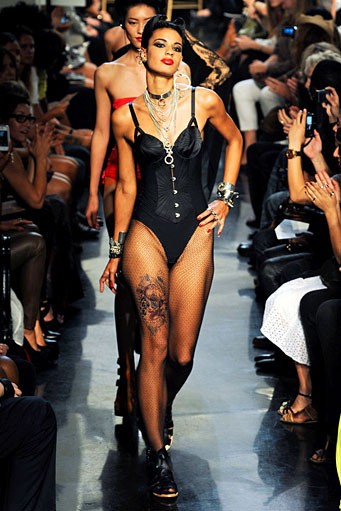 Jean Paul Gaultier, Spring/Summer 2012. Paris Fashion Week 2012. [Photo by Pascal Le Segretain/Getty Images]