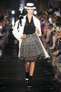 John Galliano. Spring/Summer 2012. Paris Fashion Week 2012. [Photo by Pascal Le Segretain/Getty Images]