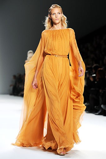 Elie Saab, Spring/Summer 2012. Paris Fashion Week 2012. [Photo by Pascal Le Segretain/Getty Images]