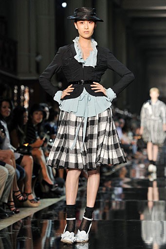 John Galliano. Spring/Summer 2012. Paris Fashion Week 2012. [Photo by Pascal Le Segretain/Getty Images]