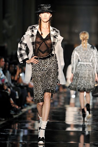 John Galliano. Spring/Summer 2012. Paris Fashion Week 2012. [Photo by Pascal Le Segretain/Getty Images]