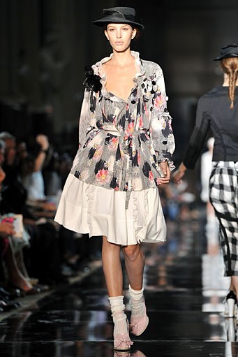 John Galliano. Spring/Summer 2012. Paris Fashion Week 2012. [Photo by Pascal Le Segretain/Getty Images]