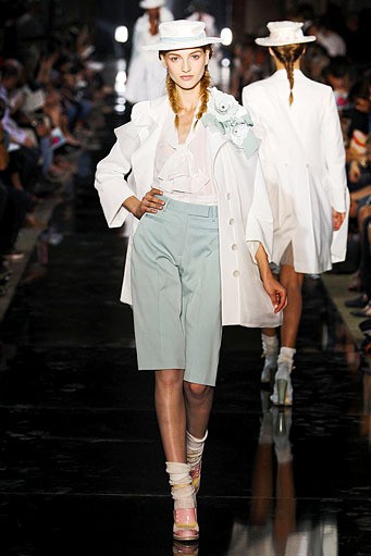 John Galliano. Spring/Summer 2012. Paris Fashion Week 2012. [Photo by Pascal Le Segretain/Getty Images]