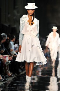 John Galliano. Spring/Summer 2012. Paris Fashion Week 2012. [Photo by Pascal Le Segretain/Getty Images]