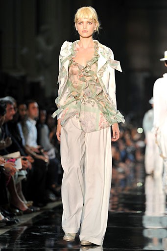 John Galliano. Spring/Summer 2012. Paris Fashion Week 2012. [Photo by Pascal Le Segretain/Getty Images]