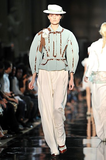 John Galliano. Spring/Summer 2012. Paris Fashion Week 2012. [Photo by Pascal Le Segretain/Getty Images]