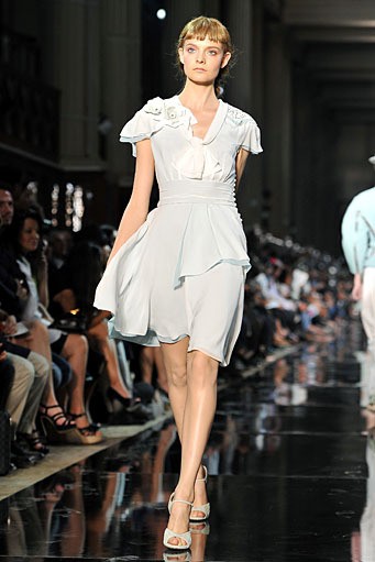 John Galliano. Spring/Summer 2012. Paris Fashion Week 2012. [Photo by Pascal Le Segretain/Getty Images]