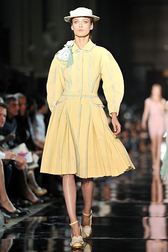 John Galliano. Spring/Summer 2012. Paris Fashion Week 2012. [Photo by Pascal Le Segretain/Getty Images]