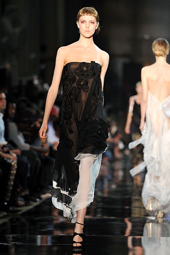 John Galliano. Spring/Summer 2012. Paris Fashion Week 2012. [Photo by Pascal Le Segretain/Getty Images]