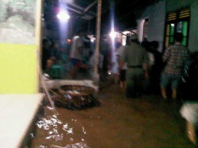 Sungai Kriyan Meluap, Ratusan Rumah di Kota Cirebon Terendam Banjir
