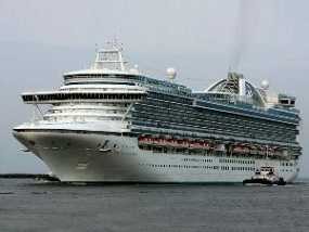 Seratusan Penumpang Kapal Pesiar Ruby Princess Sakit Perut