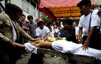 Tatung adalah salah satu atraksi khas perayaan Cap Go Meh. Jhoni Hutapea/detikcom.