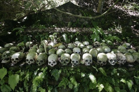 Pemakaman di Desa Terunyan (Sumber: bali-aga.blogspot.com)