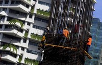 Berbagai langkah untuk mengurai kemacetan dilakukan oleh Pemerintah Provinsi DKI Jakarta dengan membangun akses jalan baru. Jhoni Hutapea/detikcom.