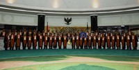 Sebanyak 54 Hakim Agung turut hadir dalam acara tersebut turut memberikan suaranya.