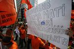 Pedagang Longmarch, Tolak Penggusuran