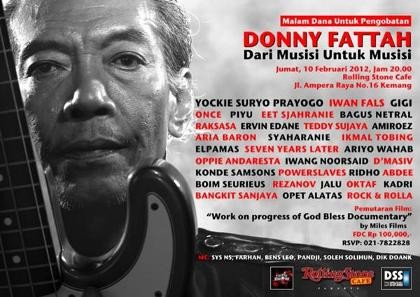 Konser Untuk Donny Fattah Digelar 10 Februari
