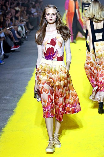 Sonia Rykiel, Spring/Summer 2012. Paris Fashion Week 2012. [Photo by Pascal Le Segretain/Getty Images]