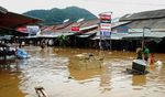 Diguyur Hujan, Pasar Yotefa, Jayapura Kebanjiran