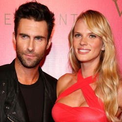 Hubungan Cinta Adam Levine & Anne V Retak?