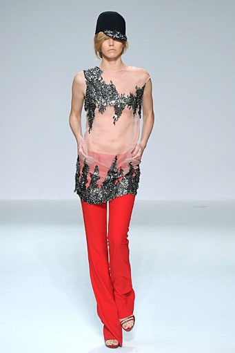 Cristiano Burani, Spring/Summer 2012. Milan Fashion Week 2012. [Photo by Pier Marco Tacca/Getty Images]