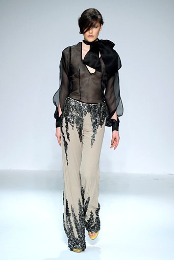 Cristiano Burani, Spring/Summer 2012. Milan Fashion Week 2012. [Photo by Pier Marco Tacca/Getty Images]