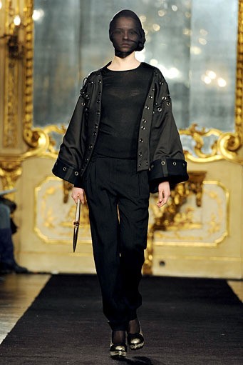 Erkan Coruh, Fall/Winter 2011. Milan Fashion Week 2011. [Photo by Tullio M. Puglia/Getty Images]