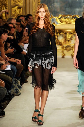 Erkan Coruh, Spring/Summer 2012. Milan Fashion Week 2012. [Photo by Pier Marco Tacca/Getty Images]