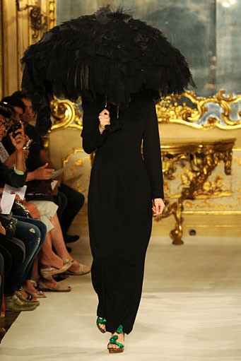 Erkan Coruh, Spring/Summer 2012. Milan Fashion Week 2012. [Photo by Pier Marco Tacca/Getty Images]