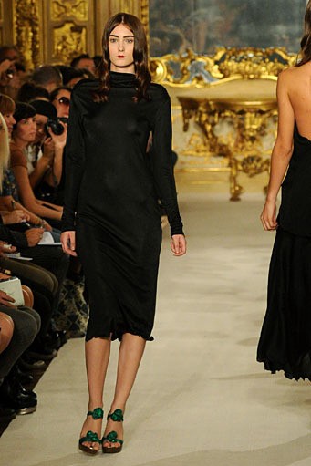 Erkan Coruh, Spring/Summer 2012. Milan Fashion Week 2012. [Photo by Pier Marco Tacca/Getty Images]