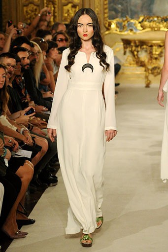 Erkan Coruh, Spring/Summer 2012. Milan Fashion Week 2012. [Photo by Pier Marco Tacca/Getty Images]