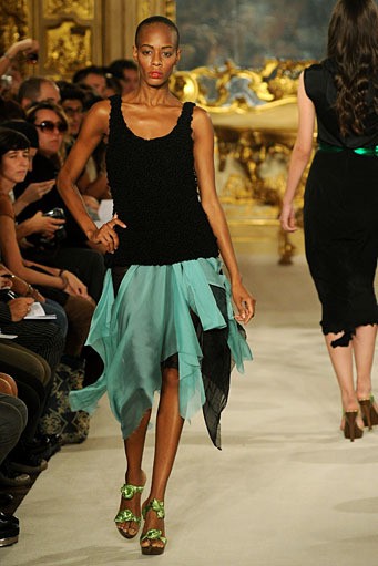 Erkan Coruh, Spring/Summer 2012. Milan Fashion Week 2012. [Photo by Pier Marco Tacca/Getty Images]