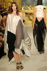 Erkan Coruh, Spring/Summer 2012. Milan Fashion Week 2012. [Photo by Pier Marco Tacca/Getty Images]