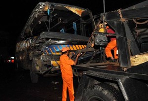 Belum Diamankan, Kondektur Bus Karunia Bakti Masih Jalani Rawat Jalan