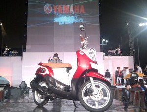 Meriah, Peluncuran Yamaha Mio Fino