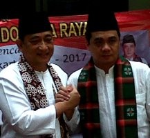 Hendardji-Ariza Resmi Mendaftar Jadi Balongub DKI Jakarta