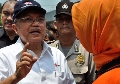 JK Kunjungi Korban Kebakaran