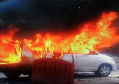 Mobil Kedubes Israel di New Delhi Meledak