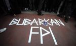 Aksi Menuntut Pembubaran FPI