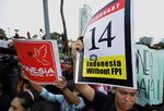 Aksi Menuntut Pembubaran FPI