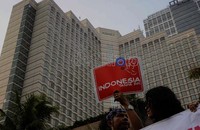 Aksi damai ini telah dipromosikan di Twitter dan BBM sejak Senin kemarin. Jhoni Hutapea/detikcom.