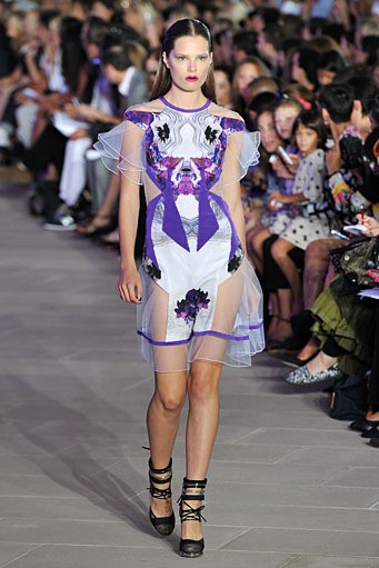 Prabal Gurung, Spring/Summer 2012. New York Fashion Week 2012. [Photo by Slaven Vlasic/Getty Images]