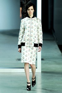 Derek Lam, Fall/Winter 2012. New York Fashion Week 2012. [Photo by Fernanda Calfat/Getty Images for Mercedes-Benz Fashion Week]