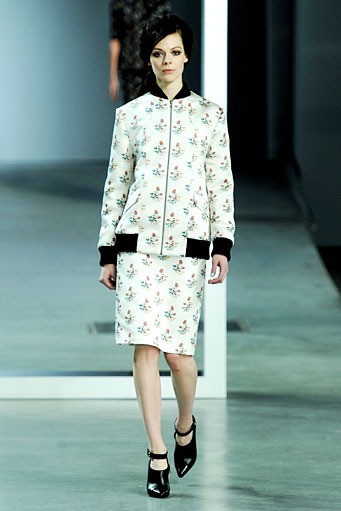 Derek Lam, Fall/Winter 2012. New York Fashion Week 2012. [Photo by Fernanda Calfat/Getty Images for Mercedes-Benz Fashion Week]