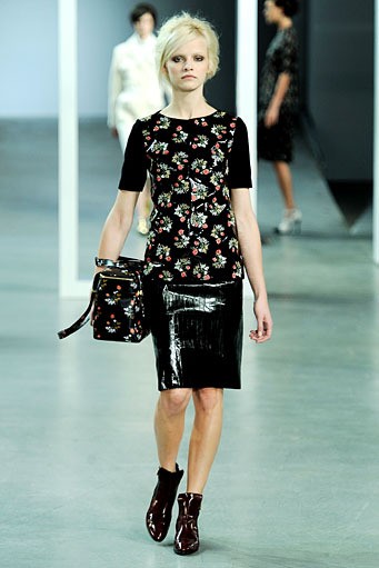 Derek Lam, Fall/Winter 2012. New York Fashion Week 2012. [Photo by Fernanda Calfat/Getty Images for Mercedes-Benz Fashion Week]