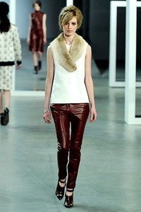 Derek Lam, Fall/Winter 2012. New York Fashion Week 2012. [Photo by Fernanda Calfat/Getty Images for Mercedes-Benz Fashion Week]